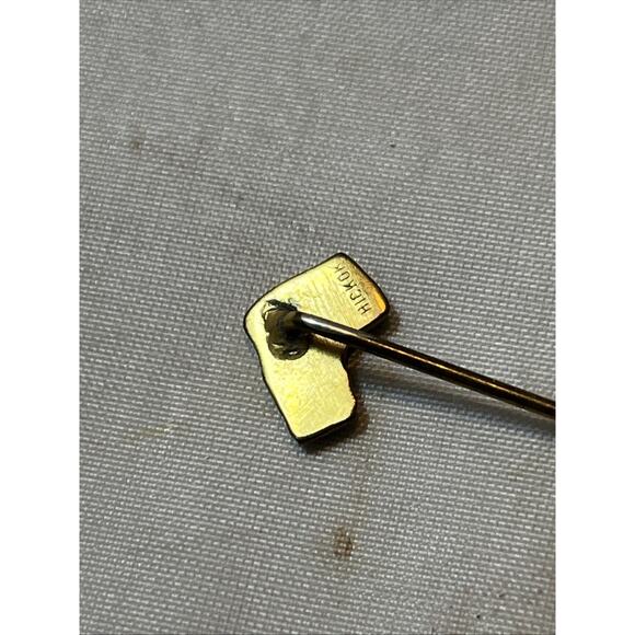 Antique Schnauzer Dog Stick Pin Hickok - Picture 3 of 4